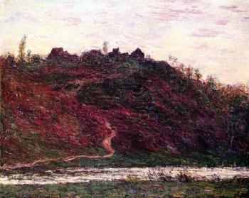 Claude Oscar Monet : The Village of La Coche-Blond, Evening